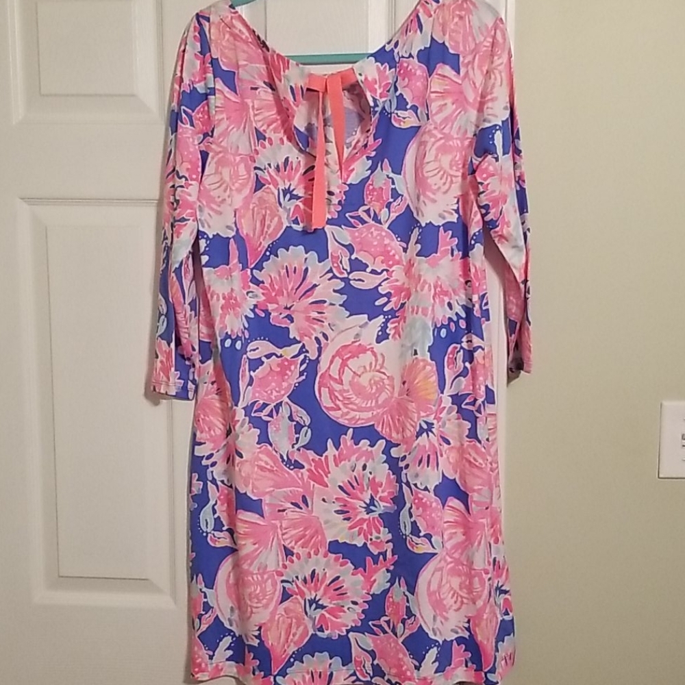 Lilly Pulitzer Noelle dress Bennet Blue